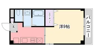 兵庫県西宮市甲子園七番町【マンション】の間取り