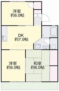 ファンファミリー難波 A棟【2階】の間取り