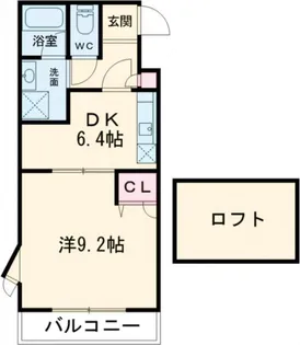 フジパレス初芝サウス【2階】の間取り