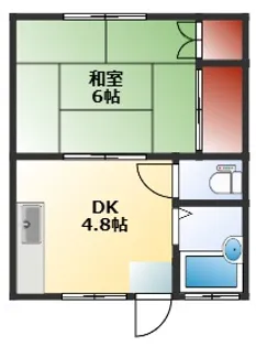 メゾンフセキ【2階】の間取り
