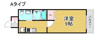リアライズ住之江公園【8階】の間取り