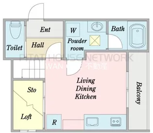 maison de gallery KICHIEMON【1階】の間取り