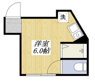 東京都日野市大坂上2【アパート】の間取り