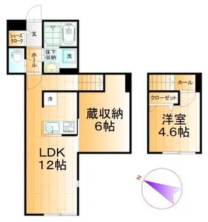 Maison de rapport【1階】の間取り