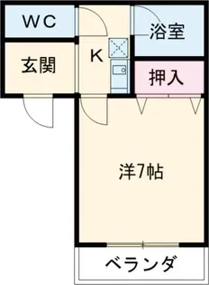 コヤマハイツ伊保【1階】の間取り