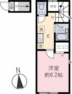 東京都豊島区長崎3【アパート】の間取り