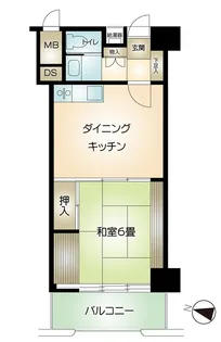 熱海サニーハイツ【5階】の間取り