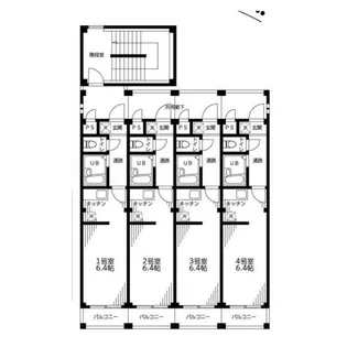 スターバレー【4階】の間取り