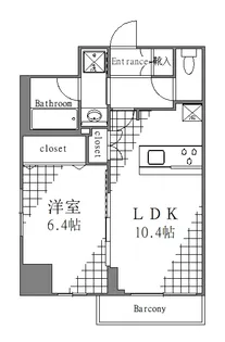 東京都台東区三ノ輪1【マンション】の間取り