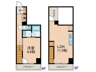 ライオンズフォーシア中野の間取り