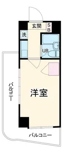 メゾンミール元住吉【4階】の間取り