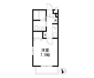 東京都練馬区中村北2【アパート】の間取り