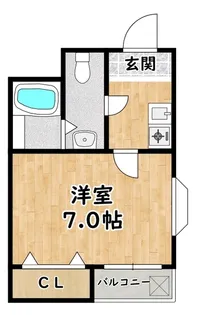 アンビーハイム【2階】の間取り
