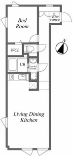 ユーレジデンス音羽【4階】の間取り