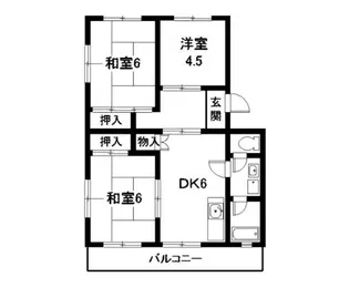 メゾン・ソレイユ【1階】の間取り