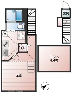イトナムII【2階】の間取り