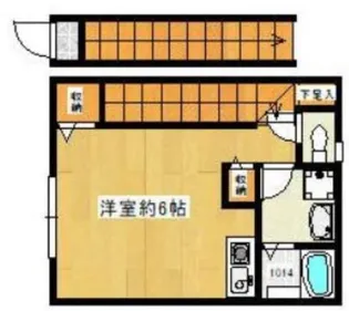 アヴニール泉【2階】の間取り