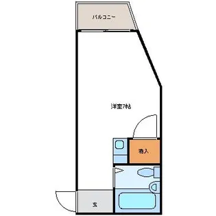 プチシャトー【2階】の間取り