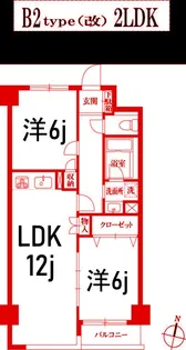 KDXレジデンス鶴見【4階】の間取り