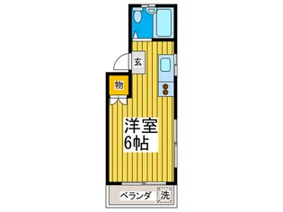 第三サンワパレス【3階】の間取り