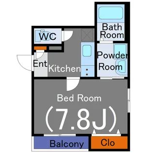 サニーハウス【1階】の間取り