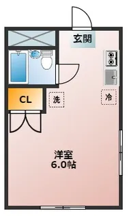 内野ハイツ【3階】の間取り