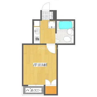 東都ハイム【4階】の間取り