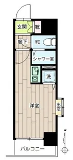 神奈川県川崎市幸区中幸町4【マンション】の間取り