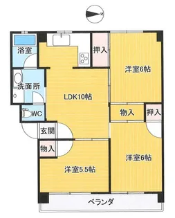 メゾン高崎【3階】の間取り