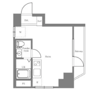 日興パレス三番町【6階】の間取り