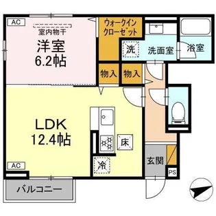 sun-Iris【1階】の間取り