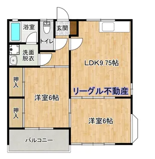 群馬県高崎市中泉町【アパート】の間取り