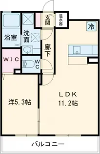 エスポワール【2階】の間取り