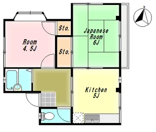 ほっとハウス【2階】の間取り