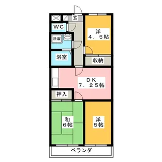 ニューホーム寿【3階】の間取り
