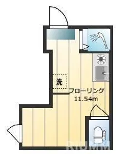 東京都新宿区喜久井町【アパート】の間取り