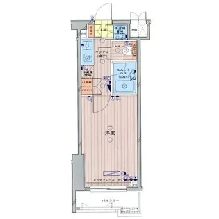 ルーブル江古田参番館【2階】の間取り
