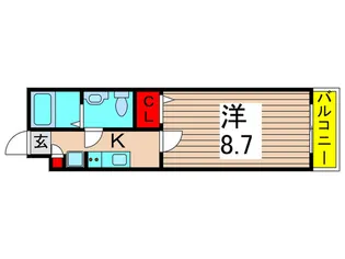 アーバハイツ扇大橋【1階】の間取り