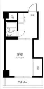 東京ベイビュウ【5階】の間取り