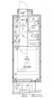 リクレイシア西麻布I番館【5階】の間取り
