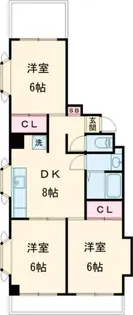 碑文谷MEビル【3階】の間取り