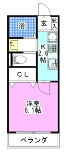 Vert【2階】の間取り