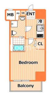 グランヴァン横濱南【9階】の間取り