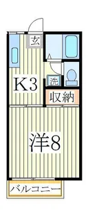 サンリット【1階】の間取り