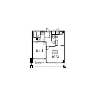 東京都杉並区方南1【マンション】の間取り