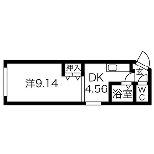 プルミエ【4階】の間取り