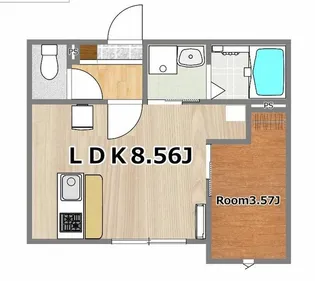 Port town(ポートタウン)【2階】の間取り