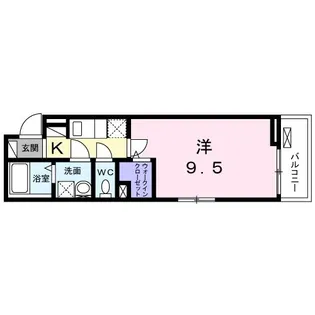 Laid Back【2階】の間取り