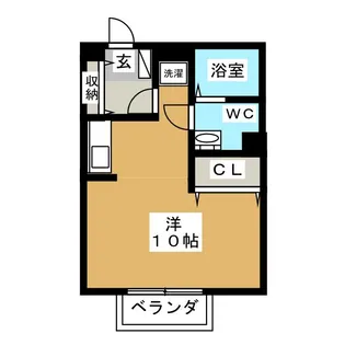 ハイツセンリ【1階】の間取り