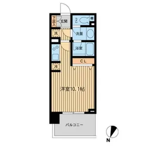 ドゥーエ横濱台町【8階】の間取り